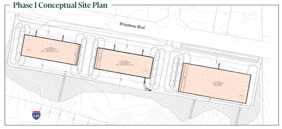 SWQ Interstate 25 & Bobby Foster Rd, Albuquerque, NM for lease - Site Plan - Image 2 of 2