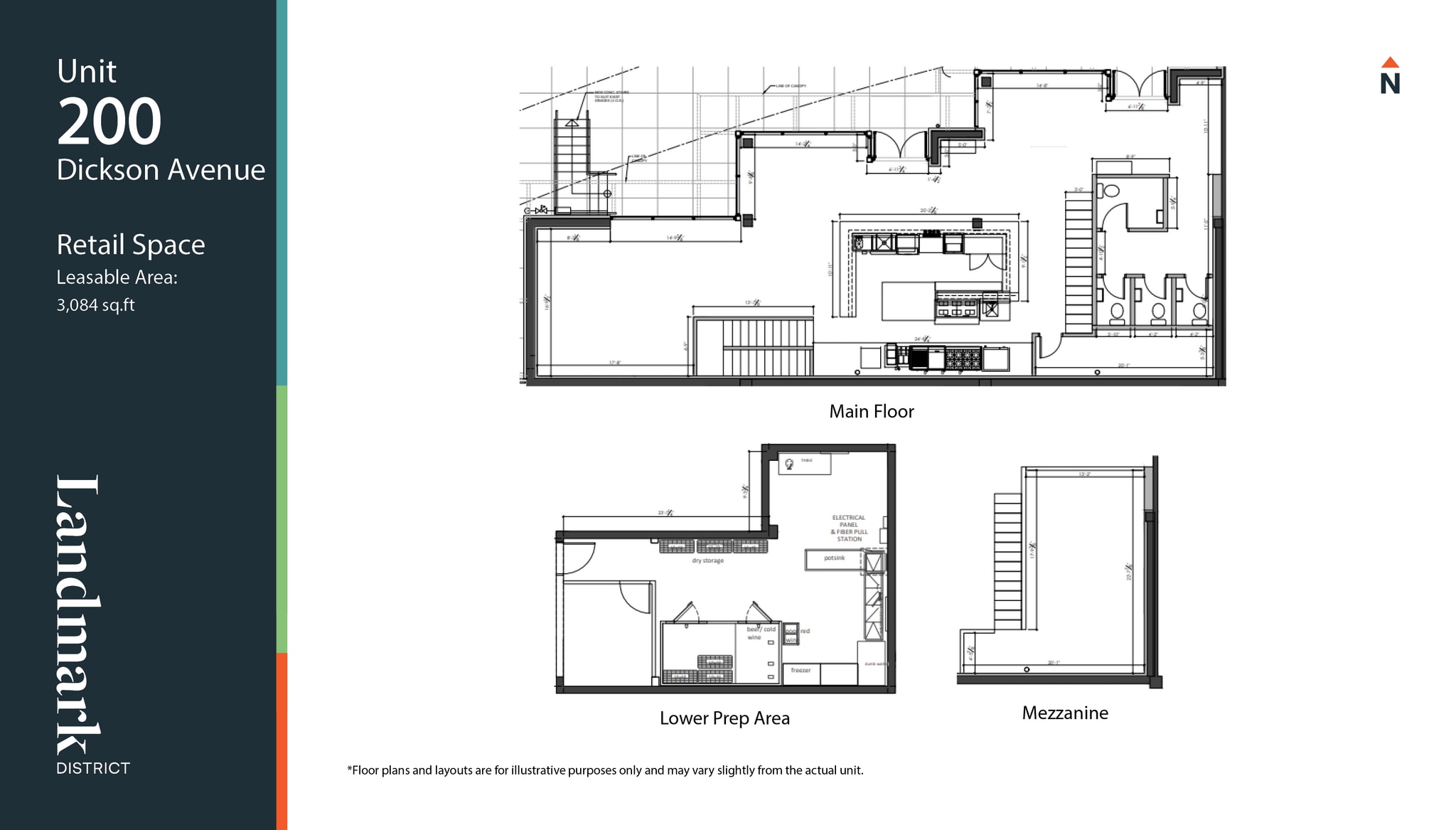 1700 Dickson Av, Kelowna, BC à louer Plan d’étage- Image 1 de 27