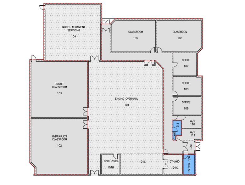 160 Mackenzie Blvd, Fort McMurray, AB for lease - Floor Plan - Image 2 of 2