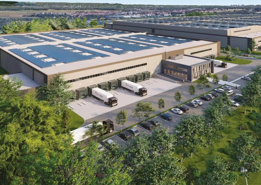 Bureau dans Éragny à louer - Photo du bâtiment - Image 2 de 7