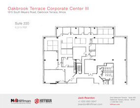 1815 S Meyers Rd, Oakbrook Terrace, IL à louer Plan d  tage- Image 1 de 1