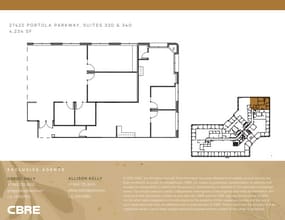 27422 Portola Pky, Foothill Ranch, CA for lease Floor Plan- Image 2 of 2
