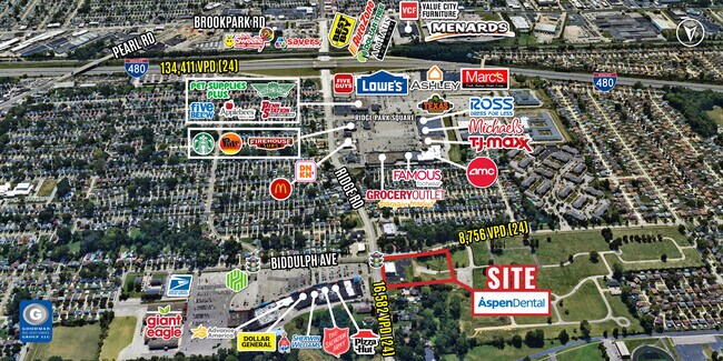 Plus de détails pour 4630 Ridge Rd, Brooklyn, OH - Terrain à louer