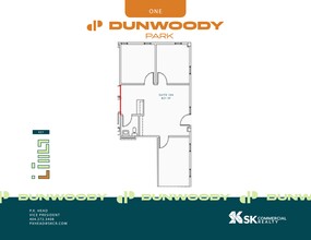 1 Dunwoody Park, Atlanta, GA à louer Plan de site- Image 1 de 1