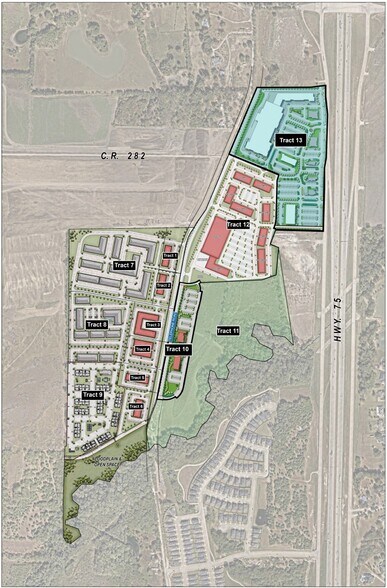 County Road 277, Melissa, TX à vendre - Plan de site - Image 1 de 10