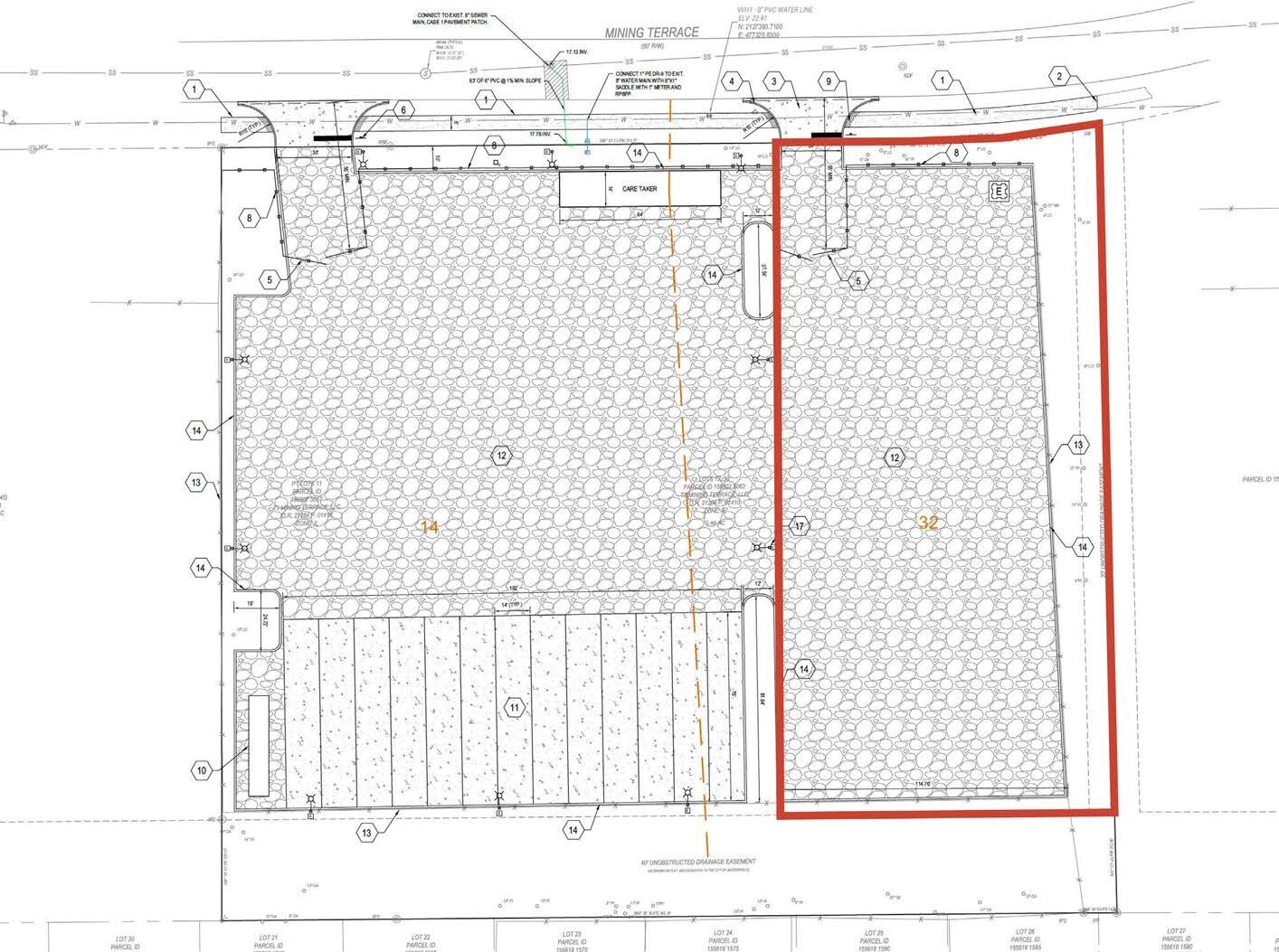 0 Mining Ter, Jacksonville, FL à louer Plan de site- Image 1 de 2