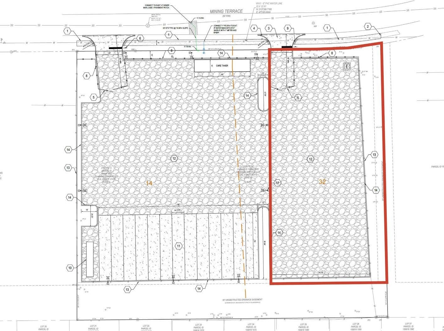 0 Mining Ter, Jacksonville, FL for lease Site Plan- Image 1 of 2