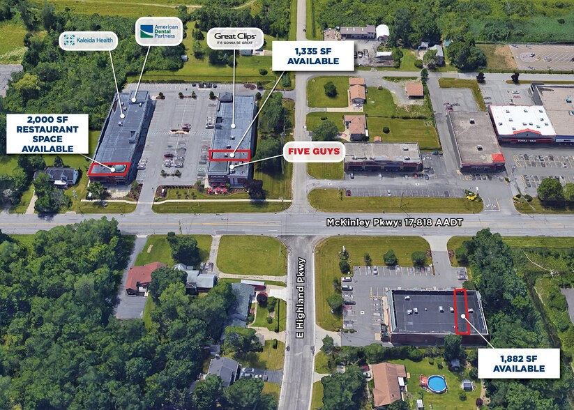 3835-3843 McKinley Pky, Hamburg, NY à louer - Photo du bâtiment - Image 3 de 4