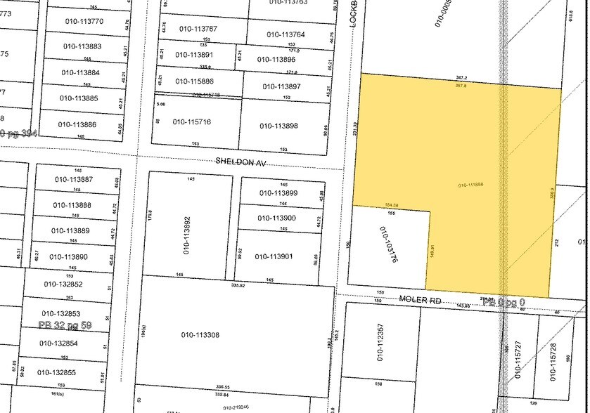 1600-1612 Lockbourne Rd, Columbus, OH à louer - Plan cadastral - Image 2 de 7