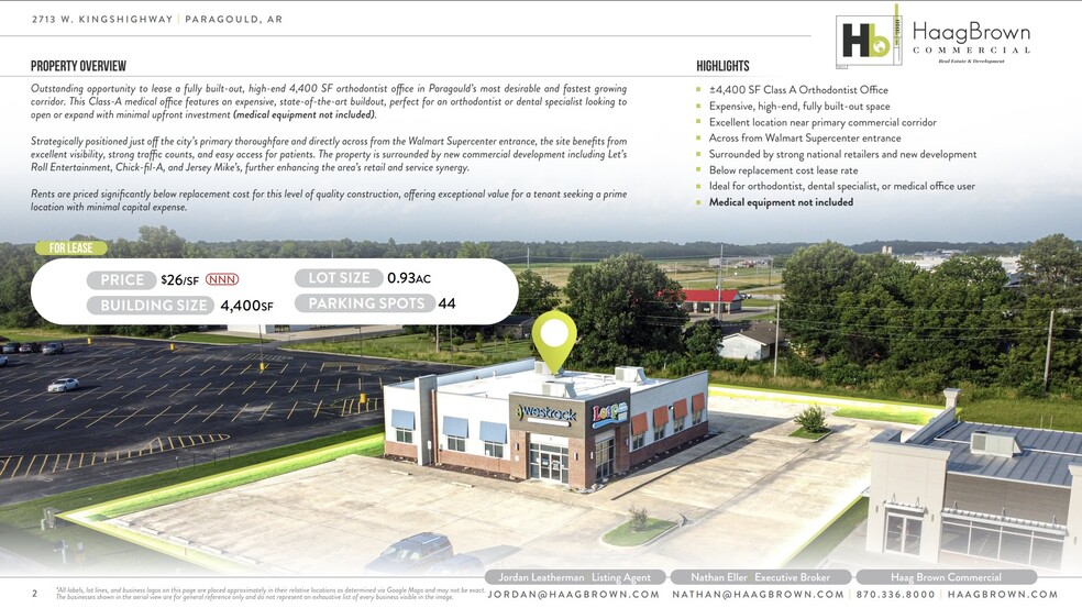 2713 W Kingshighway, Paragould, AR for lease - Building Photo - Image 2 of 12