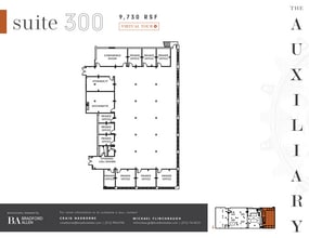 1550-1556 W Carroll, Chicago, IL for lease Floor Plan- Image 1 of 10
