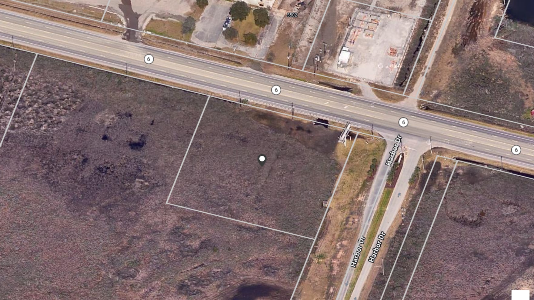 Highway 6, Hitchcock, TX for sale Aerial- Image 1 of 2