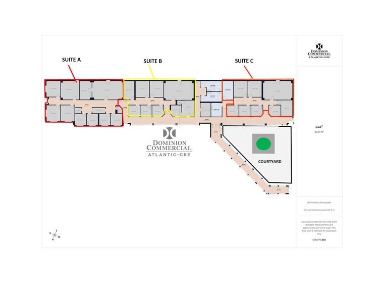 22290 Timberlake Rd, Lynchburg, VA for lease - Floor Plan - Image 2 of 3
