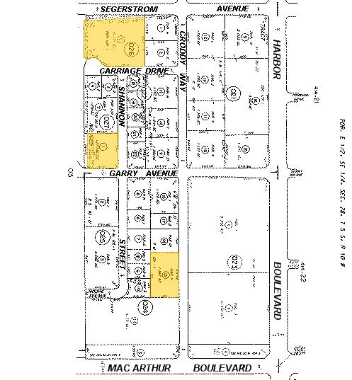 3210 S Croddy Way, Santa Ana, CA à louer - Plan cadastral - Image 3 de 5