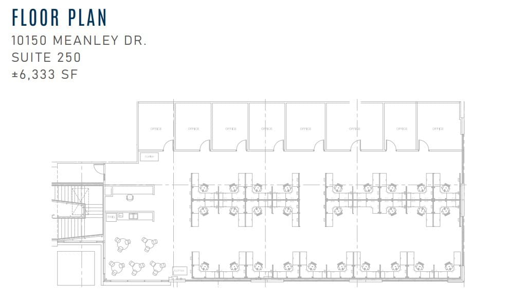 10150 Meanley Dr, San Diego, CA for lease Floor Plan- Image 1 of 3