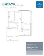 1315 St Joseph Pky, Houston, TX for lease Floor Plan- Image 1 of 2