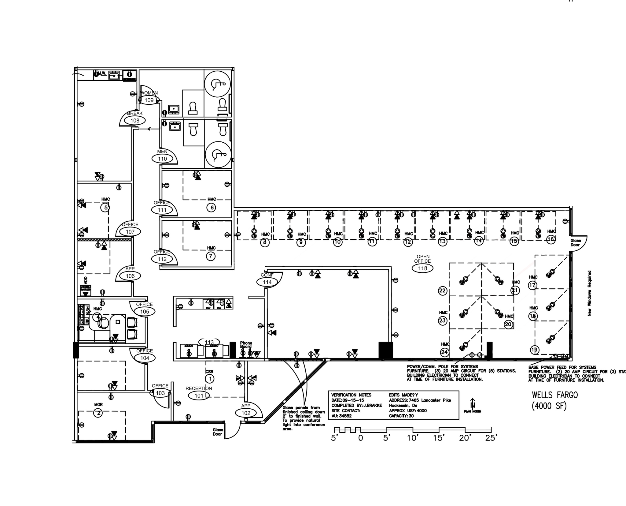 7465 Lancaster Pike, Hockessin, DE à louer Plan d’étage- Image 1 de 1