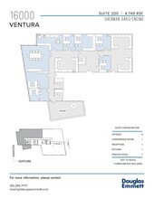 16000 Ventura Blvd, Encino, CA à louer Plan d  tage- Image 1 de 1