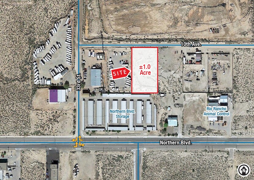 Northern Blvd NE & Palm St NE, Rio Rancho, NM for sale - Building Photo - Image 1 of 3