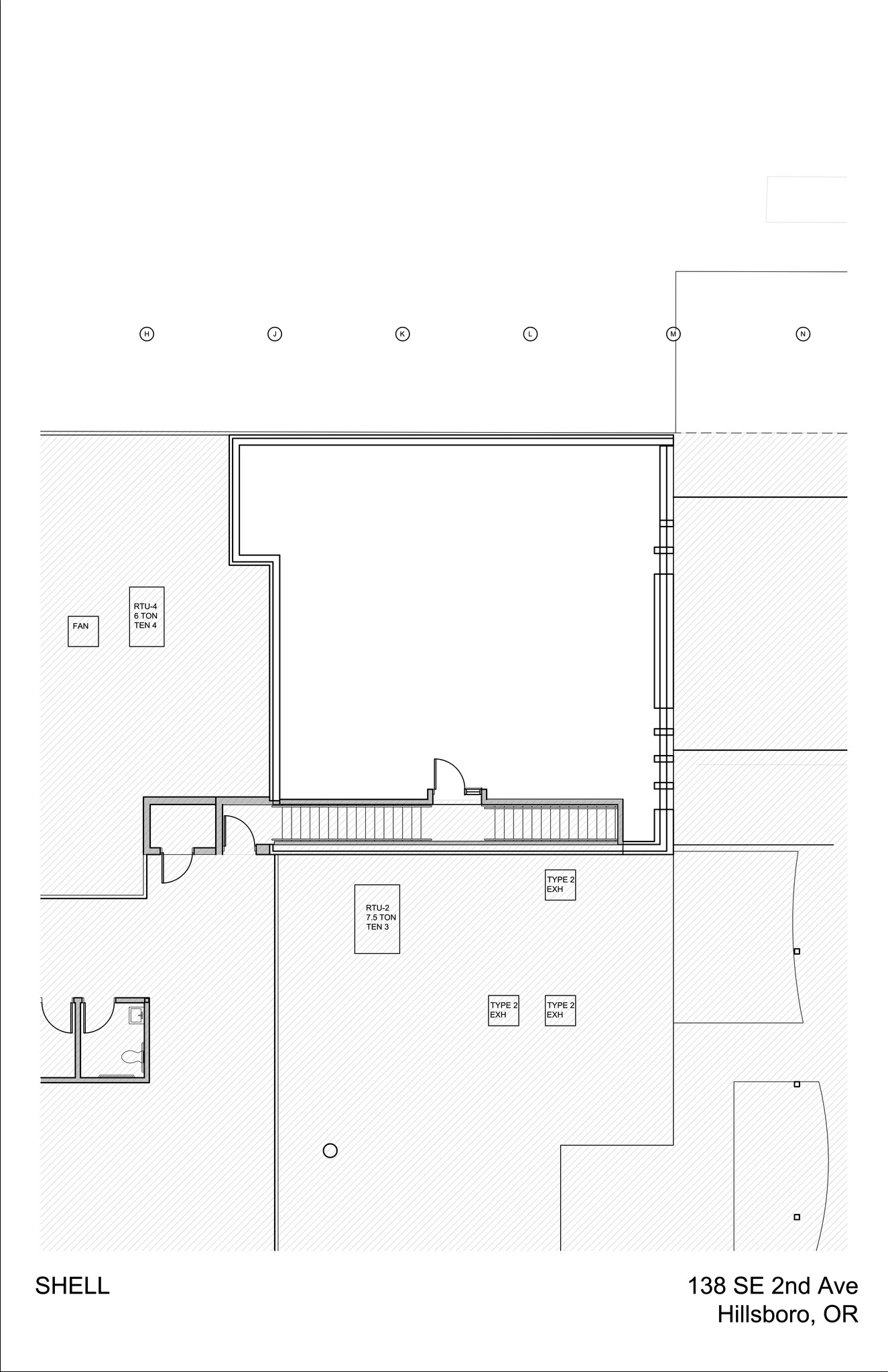 210 E Main St, Hillsboro, OR à louer Plan de site- Image 1 de 5