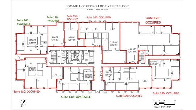 More details for 1305 Mall of Georgia Blvd, Buford, GA - Office for Lease