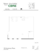 20 Greenway Plz, Houston, TX for lease Site Plan- Image 1 of 1