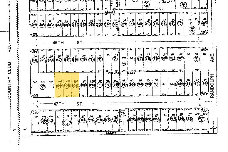 3125 E 47th St, Tucson, AZ à vendre - Plan cadastral - Image 3 de 3
