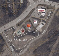 00 Chaplin, Morgantown, WV - AERIAL map view - Image1