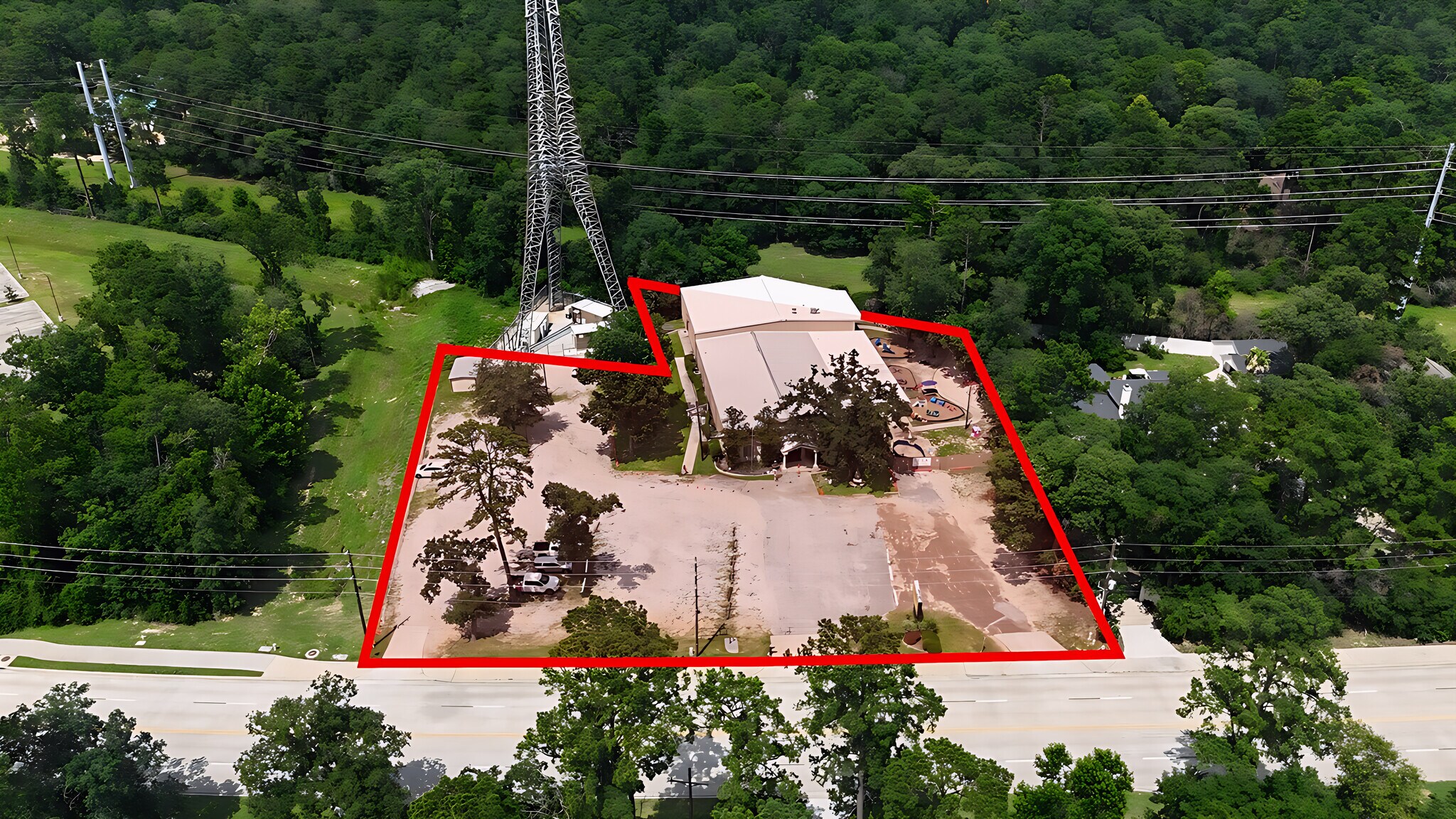 2080 Longmire Dr, Conroe, TX for sale Aerial- Image 1 of 8