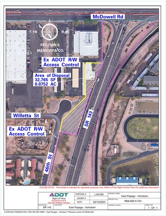 Plus de détails pour Office Building and Large Parking Lot – à vendre, Phoenix, AZ