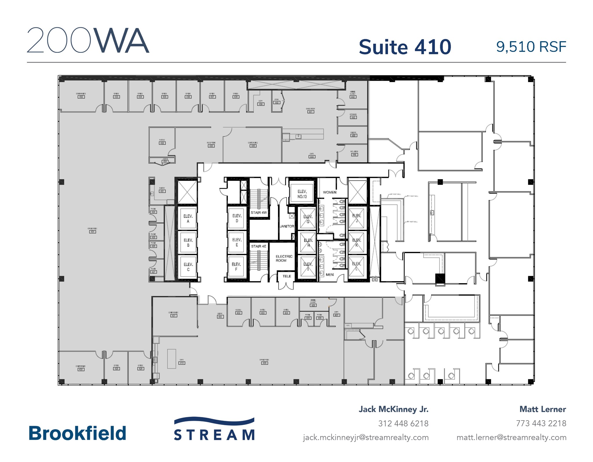 200 W Adams St, Chicago, IL for lease Floor Plan- Image 1 of 1