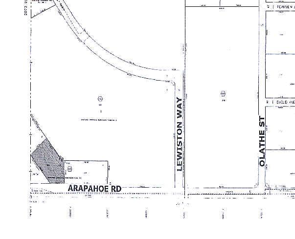 6676 S Parker Rd, Aurora, CO à louer - Plan cadastral - Image 2 de 4