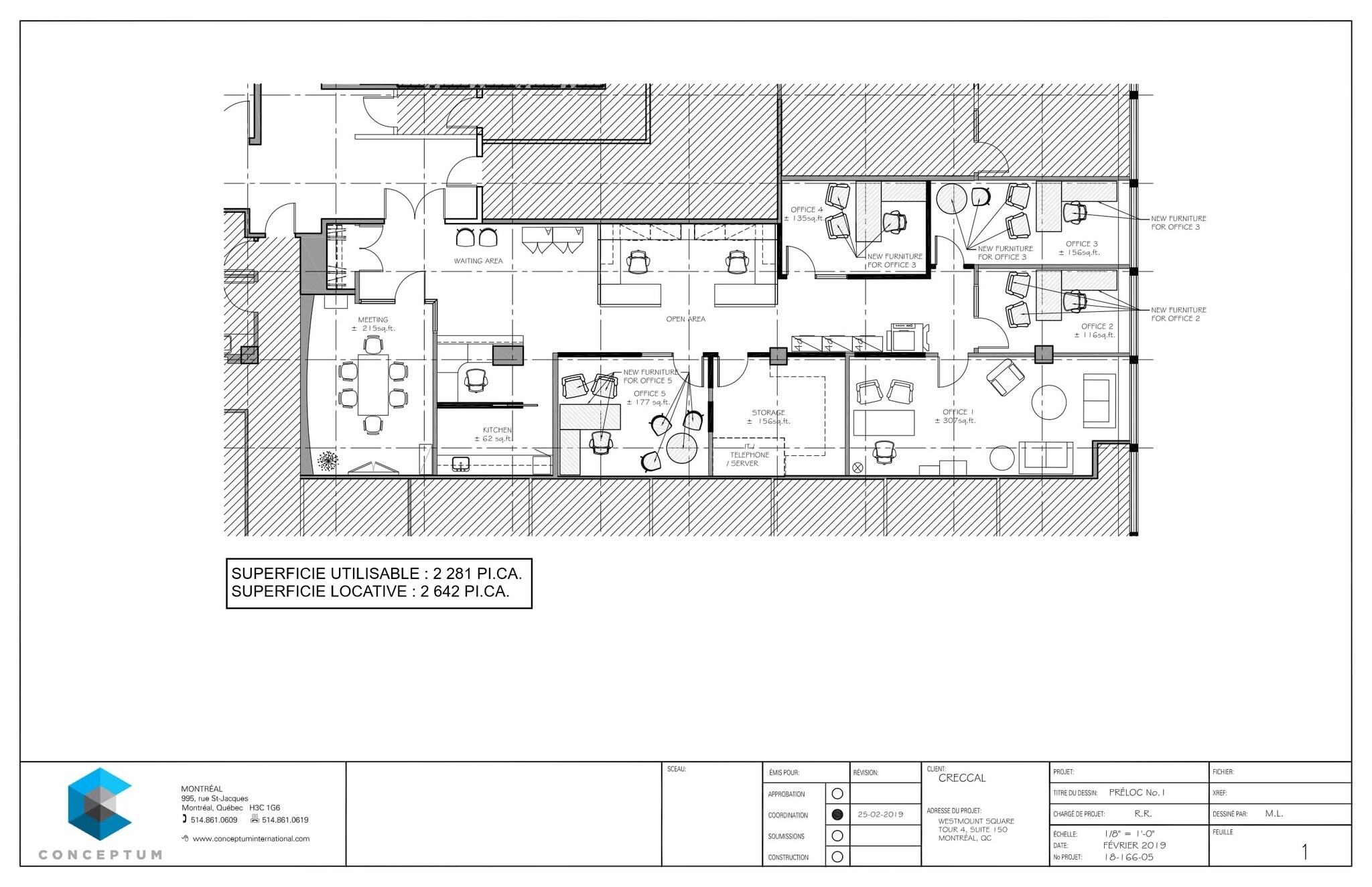 1 Car Westmount, Westmount, QC for lease Floor Plan- Image 1 of 1