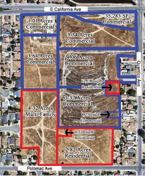 2515 E California Ave, Bakersfield, CA à vendre - Photo du bâtiment - Image 2 de 4