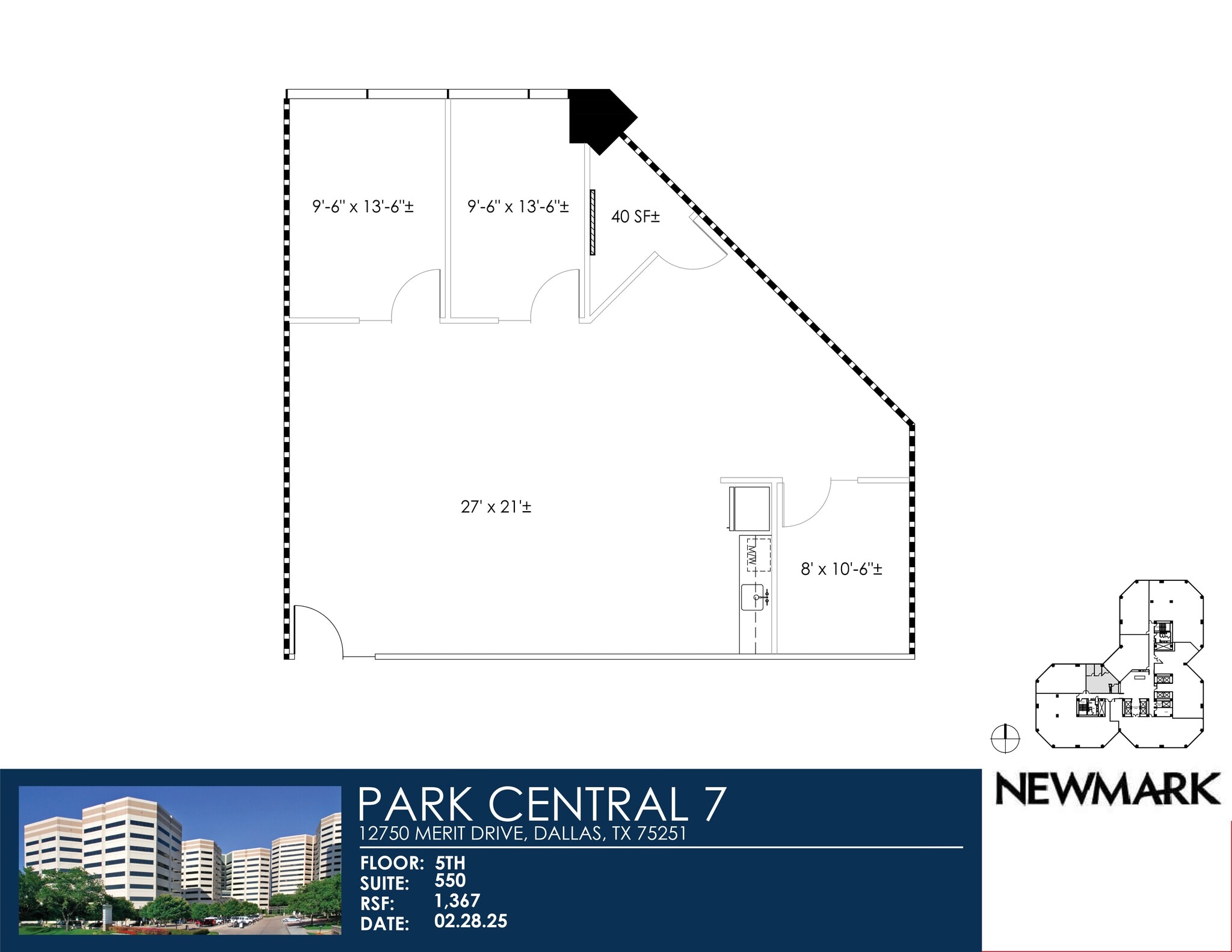 12750 Merit Dr, Dallas, TX for lease Site Plan- Image 1 of 1