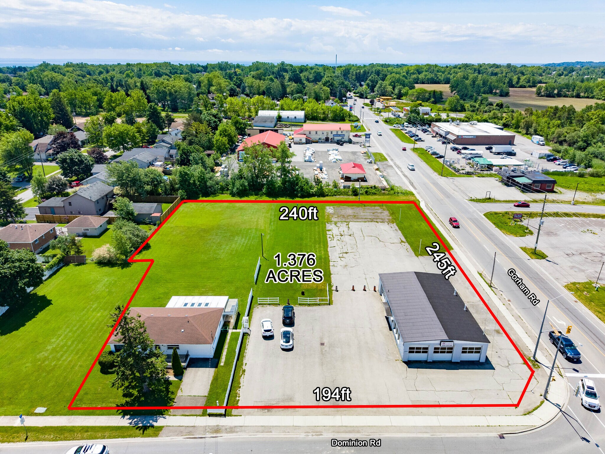 3867 Dominion Rd, Ridgeway, ON à vendre Aérien- Image 1 de 4