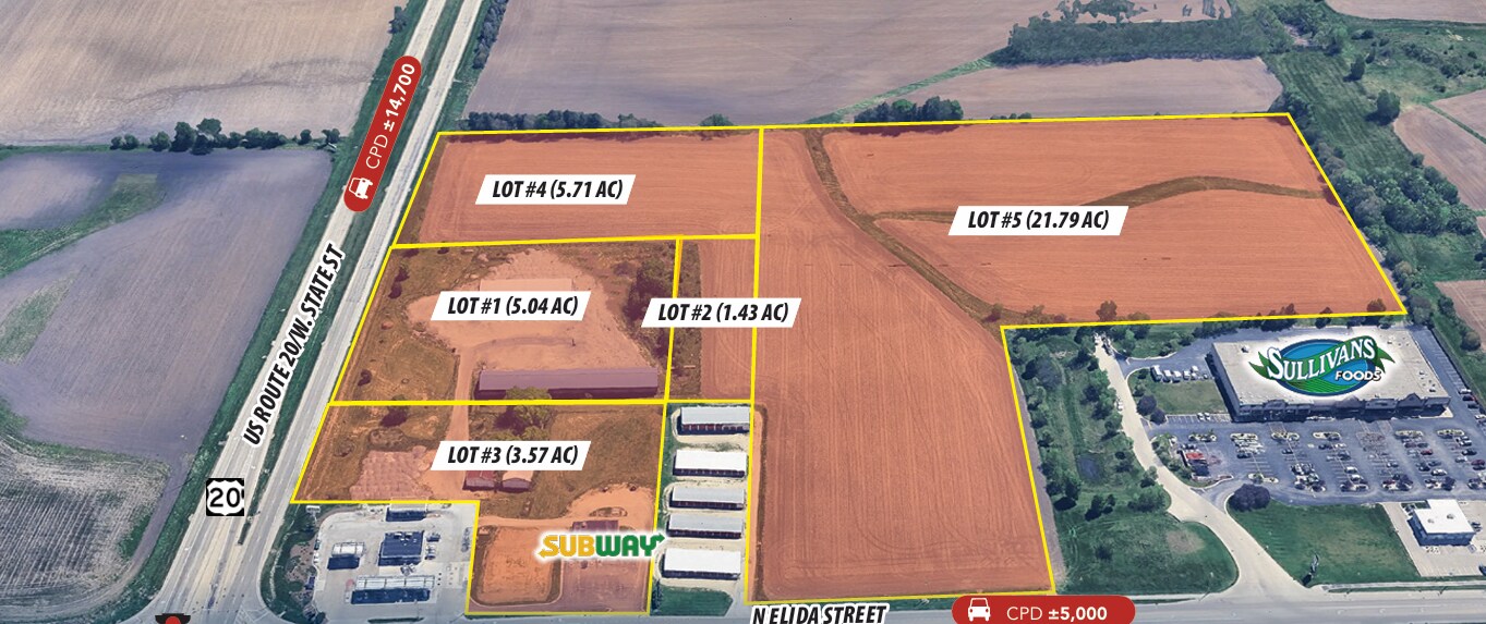 N ELIDA ST/US BYPASS 20, Winnebago, IL à vendre Photo principale- Image 1 de 7