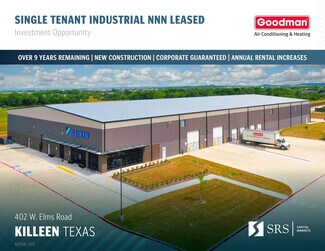 Plus de détails pour 402 W Elms Rd, Killeen, TX - Industriel à vendre