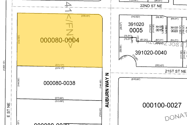 2115 Auburn Way N, Auburn, WA à vendre - Plan cadastral - Image 2 de 6