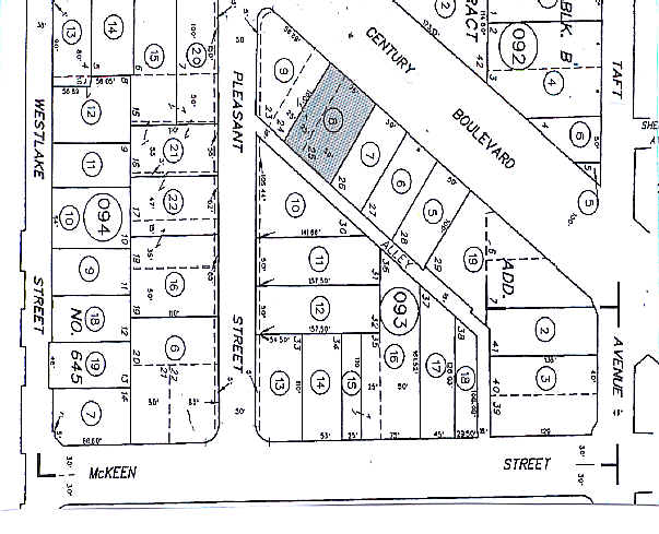 13089 Century Blvd, Garden Grove, CA for sale - Plat Map - Image 2 of 4