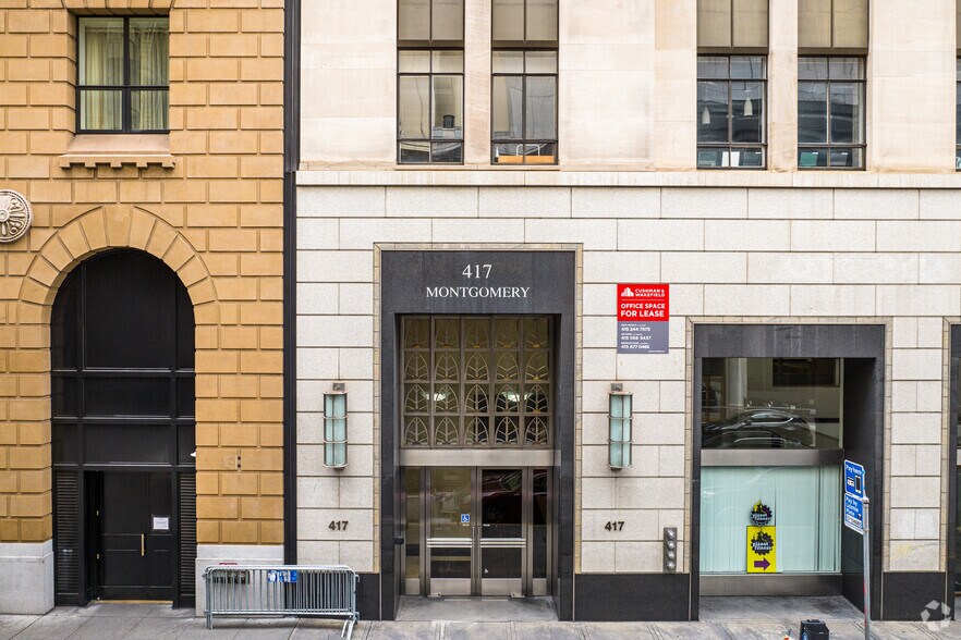 417 Montgomery St, San Francisco, CA à louer - Photo du bâtiment - Image 2 de 7