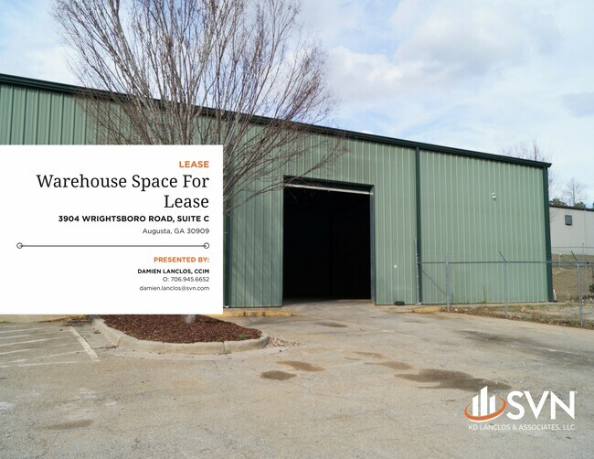 Plus de détails pour 3904 Wrightsboro Rd, Augusta, GA - Industriel à louer