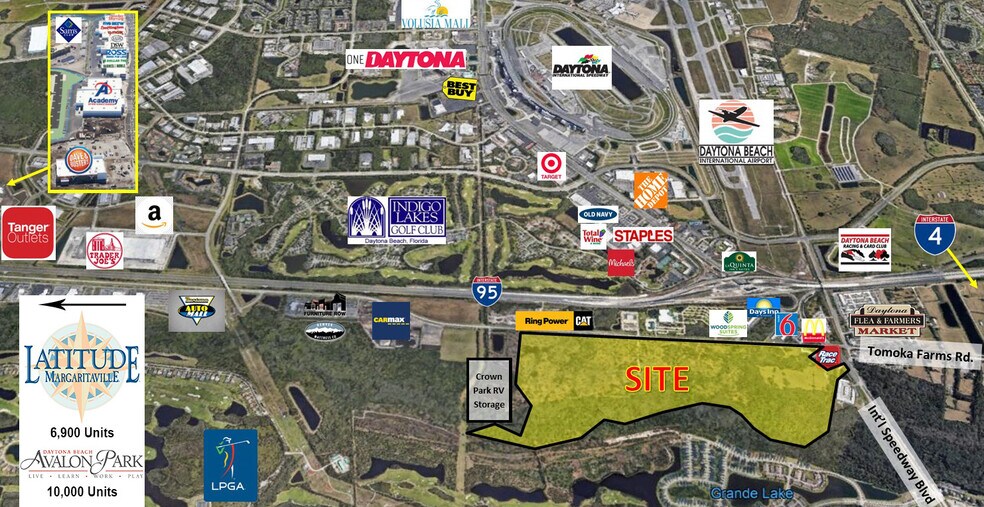 N Tomoka Farms Rd, Daytona Beach, FL à vendre - Photo du bâtiment - Image 1 de 1