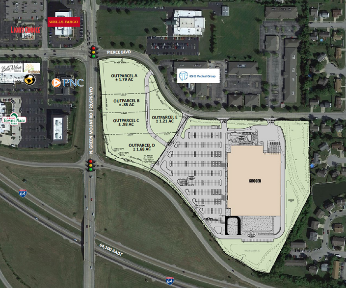 700 Pierce Blvd, O'Fallon, IL à louer - Plan de site - Image 2 de 5