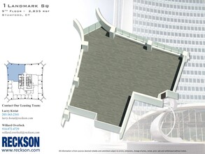 1 Landmark Sq, Stamford, CT à louer Plan d  tage- Image 1 de 1