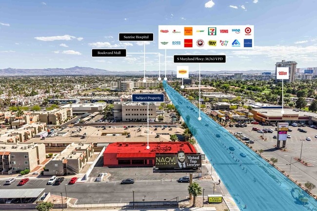 Plus de détails pour 2810 S Maryland Pky, Las Vegas, NV - Commerce de détail à vendre