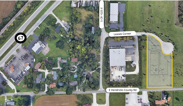 Heartland Crossing- Lot 75, Plainfield, IN for lease Aerial- Image 1 of 2