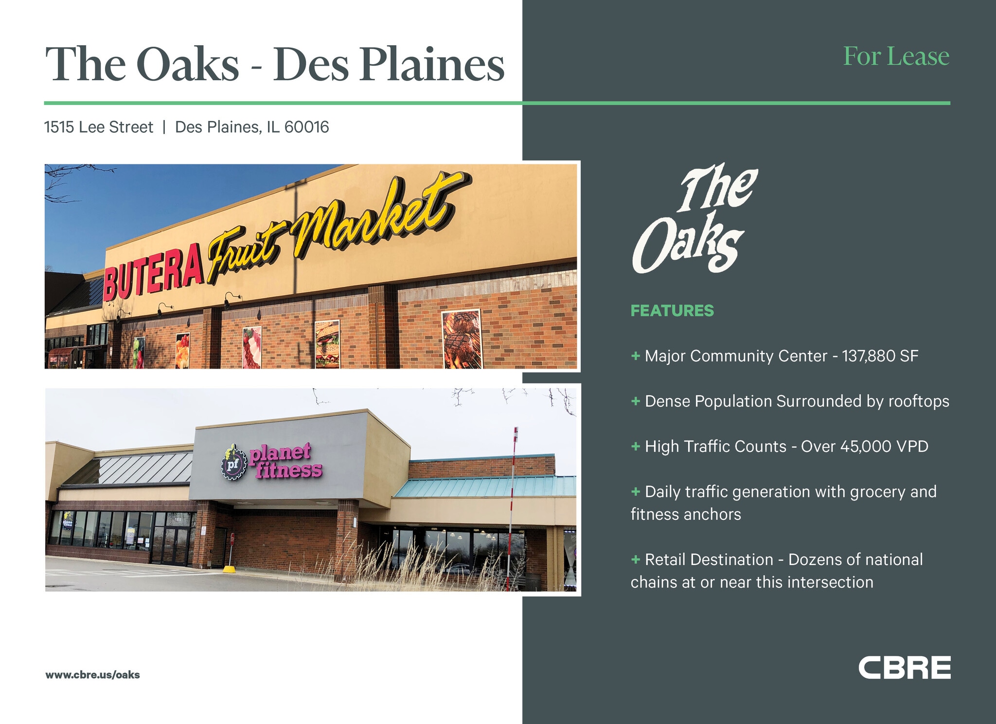 1515-1589 Lee St, Des Plaines, IL for lease Building Photo- Image 1 of 12