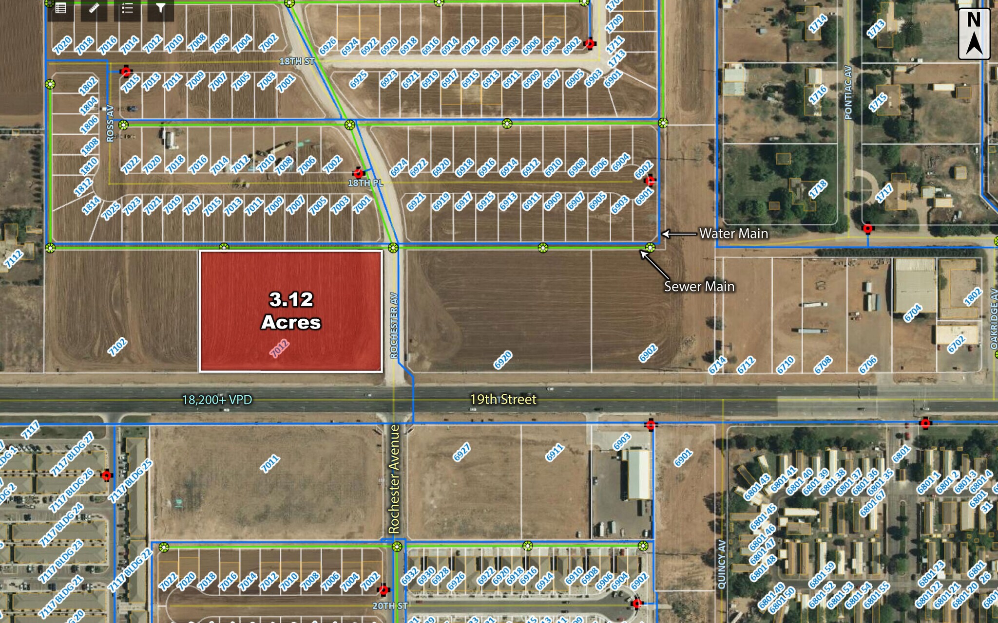 19th St & Rochester Ave, Lubbock, TX for sale Primary Photo- Image 1 of 3