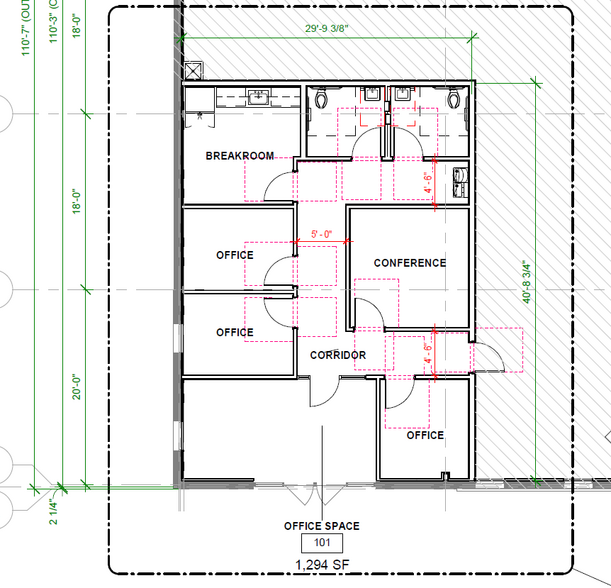 4551-A E Richey Rd, Humble, TX for lease - Floor Plan - Image 3 of 3